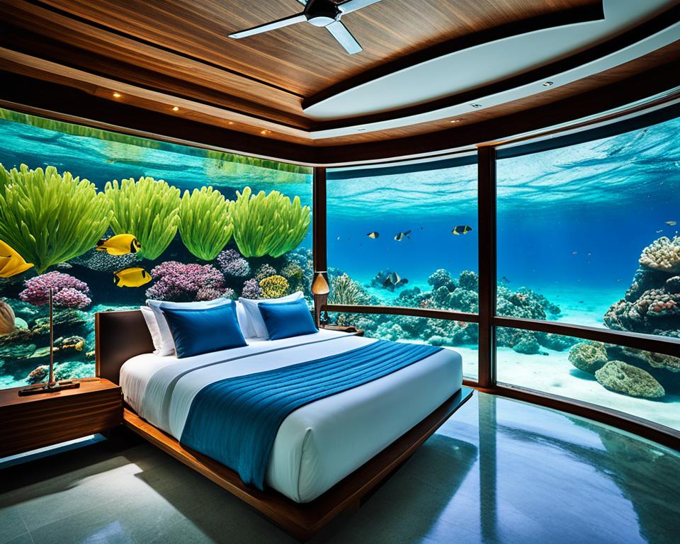 underwater villas maldives