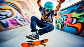 adventure sports skateboarding