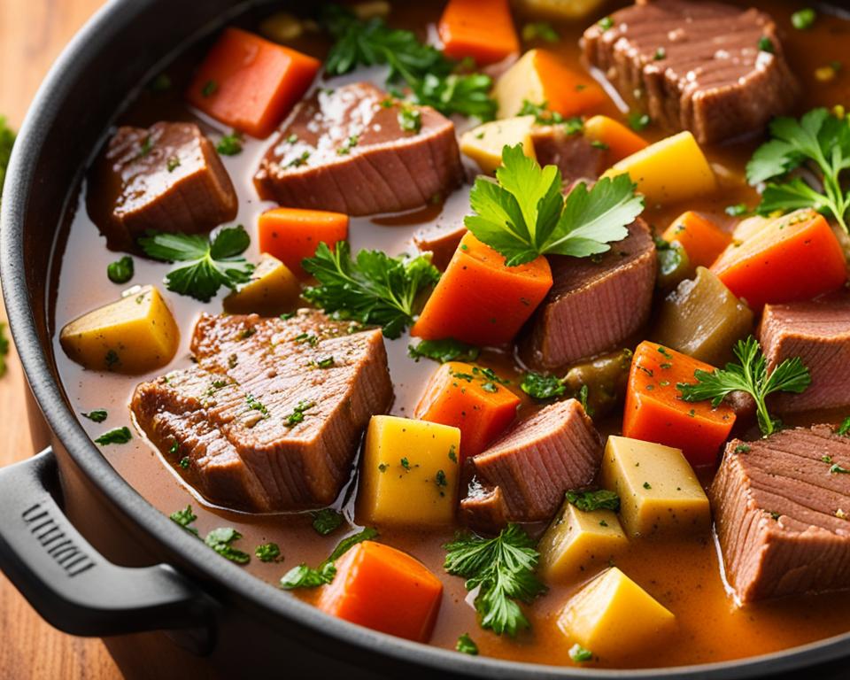 traditional irish beef and guinness stew