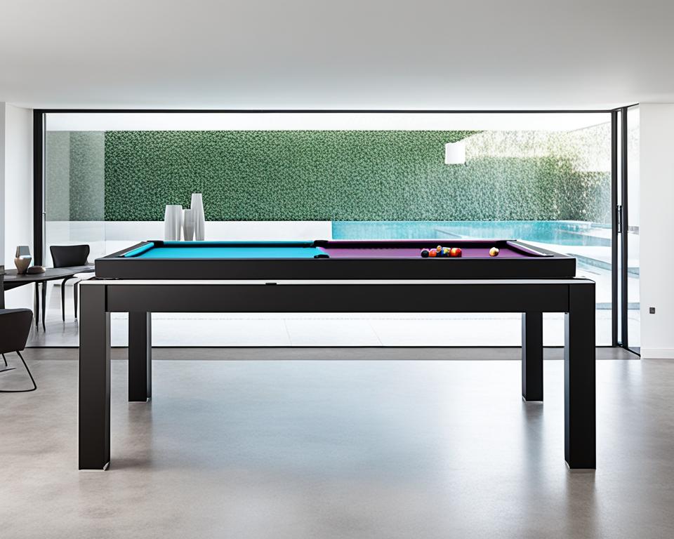 pool dining table