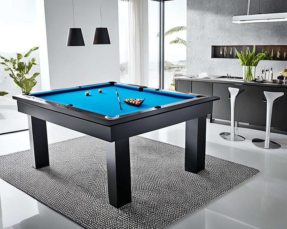 pool dining table customization